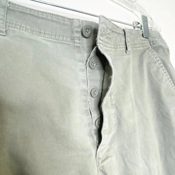 ASOS Design Army Olive Green Cargo Pants W32 L30 Utility Style Pockets Relaxed - Picture 7 of 11